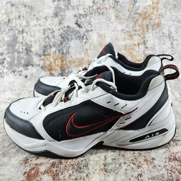Nike Air Monarch IV Sneakers Mens 11 D White Black Red 415445-101 Dad Shoes Gym main image 8